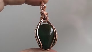 Tumbled Stone Wire Wrapped Pendant Tutorial