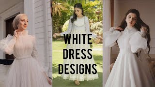 White dress designs#western#eastern#whitemaxi