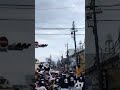 2018岸和田だんじり祭中北町カンカン場衝撃の速さで転倒凄かった！！