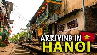 Foreigners FIRST IMPRESSION of HANOI! Vietnam Travel Vlog 🇻🇳