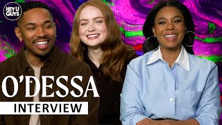 Sadie Sink, Regina Hall, Kelvin Harrison Jr. on O'Dessa, costumes, best pop stars to save the world