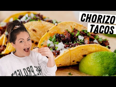 Easy Mexican Chorizo Tacos Recipe