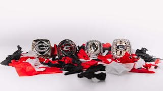 The Making of Georgia Football's 2022 Back-To-Back National Championship Rings
