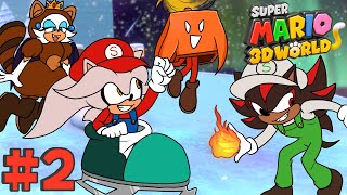 ICY ADVENTURE! - Silver \u0026 Friends REPLAY Super Mario 3D World Part 2