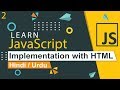 JavaScript Implementation Tutorial in Hindi / Urdu