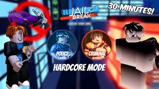 I tried playing Jailbreak in HARDCORE MODE...