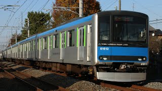 東武60000系61612F 519A 普通 柏行き 東武野田線 運河～江戸川台 区間