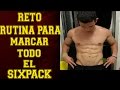 Rutina brutal de abdominales en casa