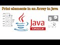 Java Programming Tutorial (TAGALOG VERSION) - #21 Printing All Elements in Array in Java