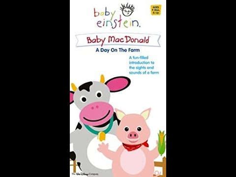 Opening To Baby Einstein: Baby MacDonald 2004 VHS - YouTube