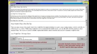 Spinnerchief Tutorial Cloud Thesaurus