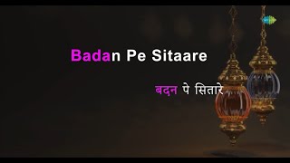 Badan Pe Sitare Lapete Huye | Mohammed Rafi | Prince | Karaoke Song with Lyrics