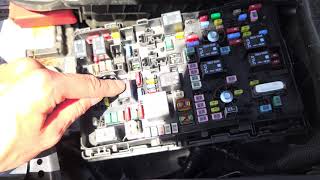 2019 Chrysler Pacifica AC Fuses, Blower Motor Relays \u0026 Fuses