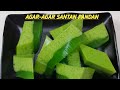 AGAR-AGAR!!  SANTAN PANDAN