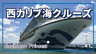 【豪華客船】🚢カリビアンプリンセス🚢で行く西カリブ海クルーズ＃1🏖