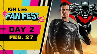 IGN Fan Fest 2021 Livestream - Snyder Cut, Batman Beyond Table Read, & More! | Day 2