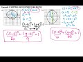 Precalc 10.3 Ellipses (Writing Equations)