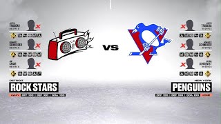 NHL 23 Gameplay: Detroit Rock Stars vs New York Penguins #nhl23 #PS5Share #letsgopens