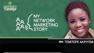 My Network Marketing story by Temitope Akinyemi.