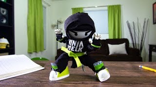 Stop-Motion Ninja Melk Commercial!