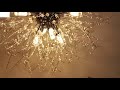 depuley chandeliers crystal pendant light fixture 9 light firework chandelier lighting g9 bulbs