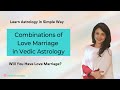 Love Marriage in Horoscope (Vedic Astrology)