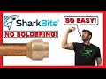 SharkBite - Capping off a water pipe with SharkBite end cap - EASY |  How To | Review | Shark Bite