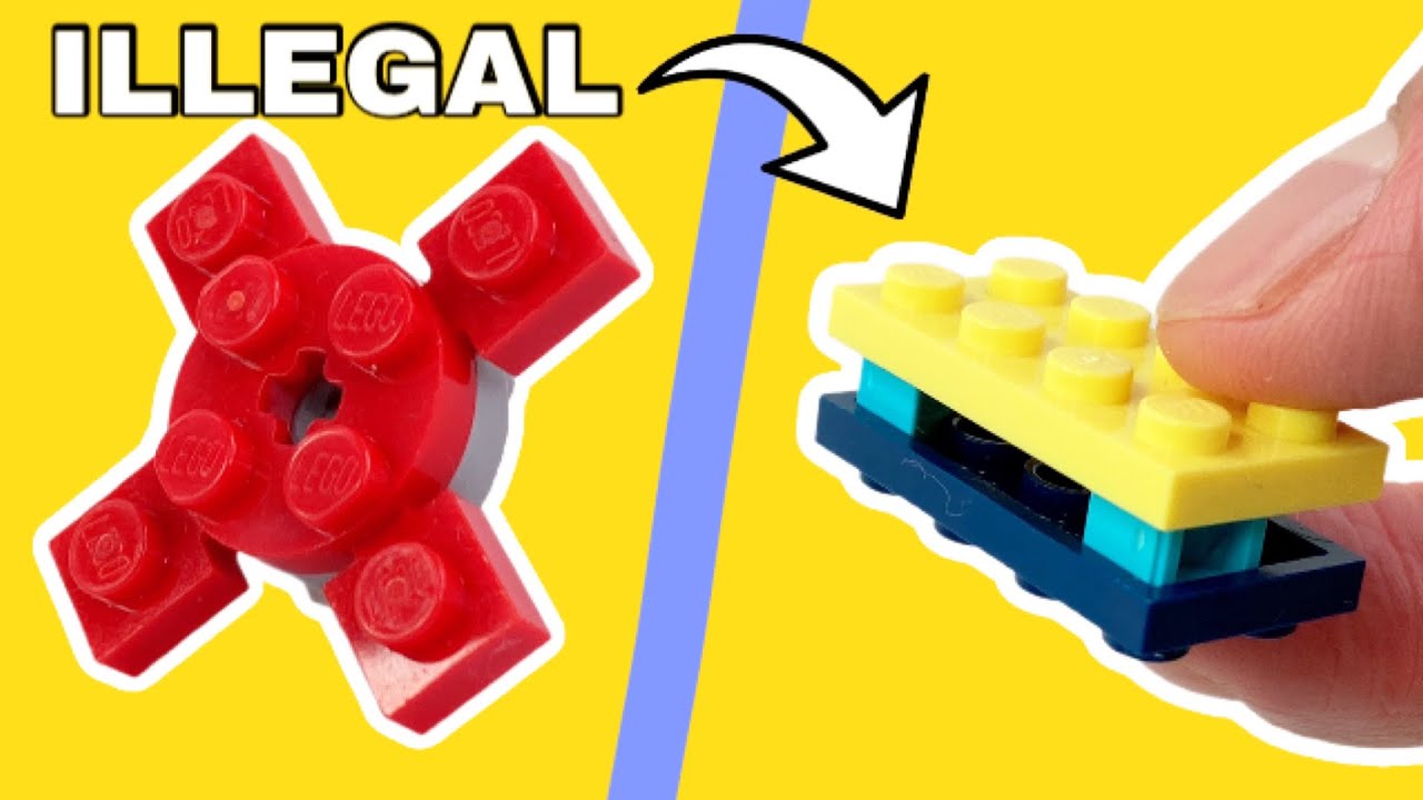 I Made Illegal Lego Building Techniques Youtube