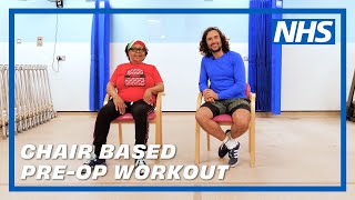 10 Minute Chair-Based Workout for Pre-Op Patients | Joe Wicks Workouts