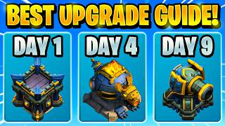 The DAY BY DAY Upgrade Guide for Maxers AND Rushers!