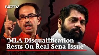 MLA Disqualification Rests On Real Sena Issue, Says Maharashtra Speaker | Breaking Views