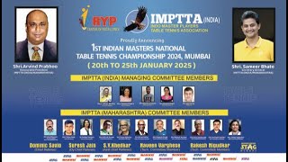 (T1) MEN'S SINGLES 69 + TENNIS CHAMPIONSHIP 2024 , MUMBAI IMPTTA (INDIA)