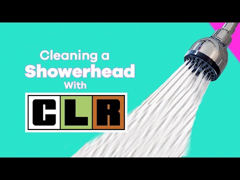 Cleaning a Showerhead with CLR Cleaning a Showerhead with CLR
