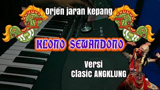 Lagu jaran kepang KLONO SEWANDONO versi klasik angklung