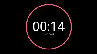 14 Second Countdown Timer / iPhone Timer Style