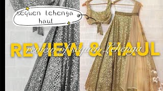 sequen Lehenga review \u0026 haul.