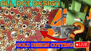 59g All Gold Bati Dot Desigen | Mangalsutra Pendant Making | New Gold Worker | Sp Machine Design