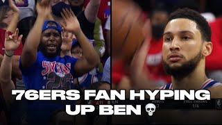 76ers Fan Gives Ben Simmons Shooting Tips During Free Throws