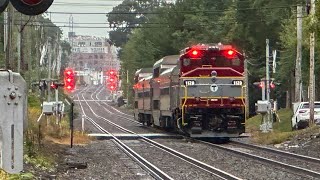 The Aftermath of a Train vs. Car Collision in Beverly, MA - Driver Flees Scene, Leaves License Plate