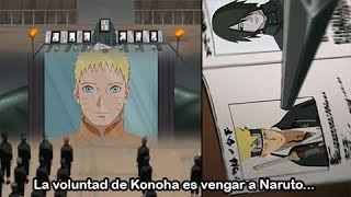 La Reacción de Konoha tras la muerte de Naruto - Boruto Timeskip 81 (Two Blue Vortex)