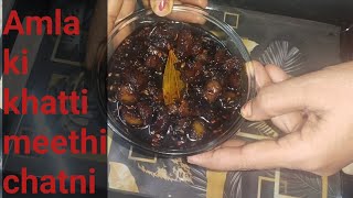 amla ke chatni | amla  ke khatti meethi chatni | #amla #guddykitchen #chatnirecipe