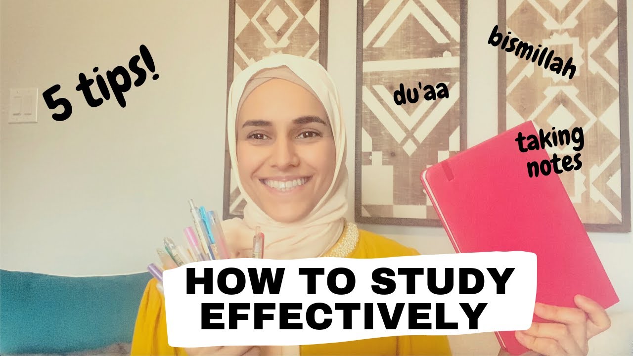 How To Study Effectively | 5 Simple Tips For Students - YouTube