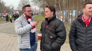 Fan-Interviews Stimmen 21. Spieltag | Hannover 96 : Fortuna Düsseldorf  | 1:1 am 7.2.2025