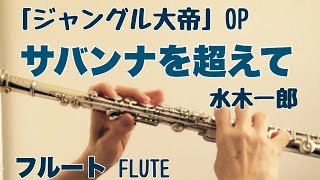 【ジャングル大帝 OP】サバンナを越えて/水木一郎【フルートで演奏してみた】\