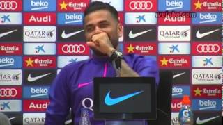 Daniel Alves arrasa com a imprensa espanhola