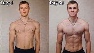 I did 16,500 push-ups in 30 Days and this is what happened ... Transformation. Push ups