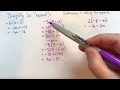 Simplifying expressions distributive property... with lots of negatives!