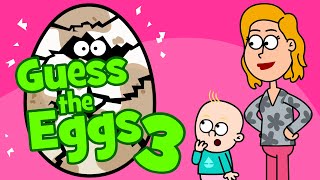 Guess The Eggs 3 | Children's Song Guessing Game - Quiz Song | Hooray Kids Songs & Nursery Rhymes