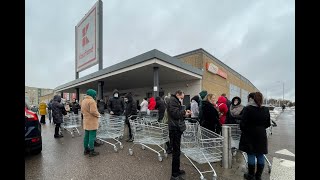 Lietuviai šeštadienį siaubė Lenkijos prekybos centrus (Suvalkai Kaufland)