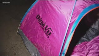 San Diego strip club charity sparks controversy over homeless tents